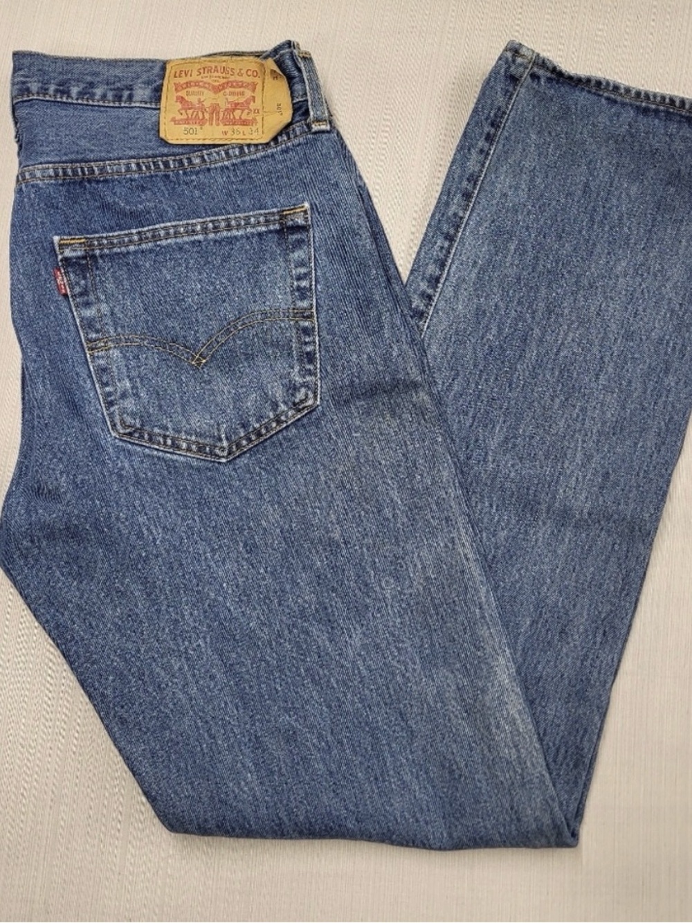 Levi's Men's 501 Jeans - Blue Denim (36x34)